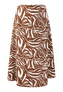 Юбка до колена faina Midi, цвет Braun Weiss