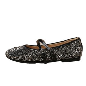 Forest Princess Туфли Мэри Джейн на плоской подошве 1 см, женские, черные