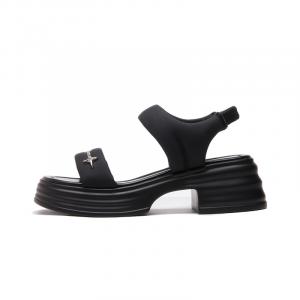 Сандалии с одним ремешком женские VAEL, Black