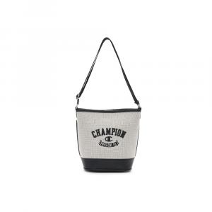 Champion Тканевая наплечная сумка среднего размера унисекс темно-синий/светло-коричневый/черный/голубой/светло-голубой деним, Black