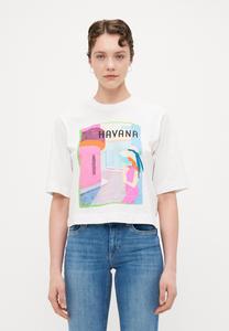 Футболка с принтом ONLVEGA LIFE VIBE ONLY Tall, белый