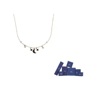 Swarovski Искусственный хрустальный кулон для женщин в черном цвете