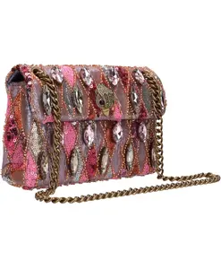 Мини-Сумка через плечо Kensington с пайетками Kurt Geiger, мультиколор