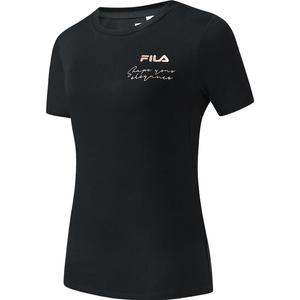 Футболка женская черная Fila
