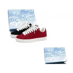 Medd Скользоустойчивые низкие скейтерские туфли на платформе унисекс коробка - непарные, цвет Mismatched