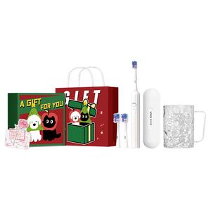 Электрическая зубная щетка JK KT набор перезаряжаемая с пятью скоростями регулируемая 37DA01 AUX, белый