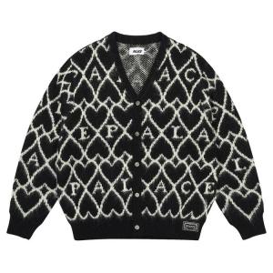Топ Palace Hairy Heart Knit, Black