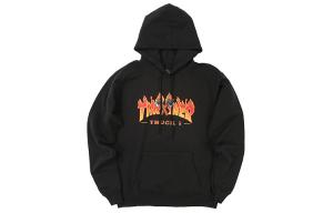 Thrasher Свитшот унисекс черный