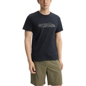 Columbia Футболка унисекс черная