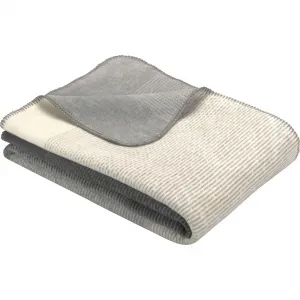 Плед для дома Toronto с гармоничным переходом цветов, уютный плед Ibena, серый