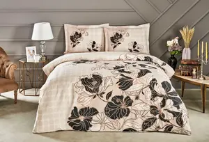 Комплект постельного белья Sharon из сатина 200х220см капучино Morhane