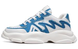 Роберта ди Камерино низкие повседневные туфли мужские бело-голубые