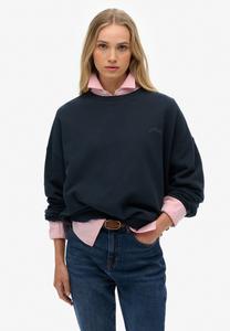 Толстовка Superdry & Co ESSENTIAL LOGO DYED CREW , Eclipse Navy/Blue