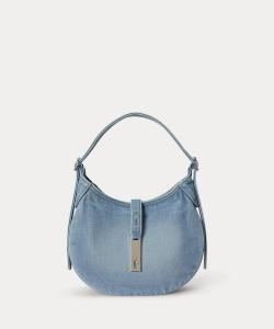 Маленькая джинсовая сумка Polo ID через плечо