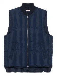 Пуховик на молнии Fursac, синий