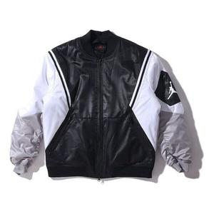 Куртка wings ma-1 back v contrasting colors jacket black Air Jordan, черный