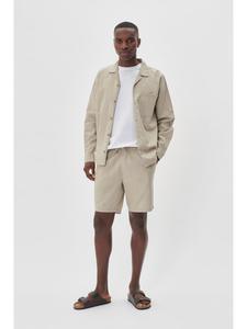 Шорты прямого кроя MAbarton в цвете Plaza Taupe Matinique