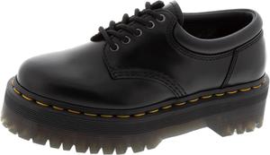Dr. Martens unisex-adult 8053 4i Quad Arc оксфорды, Black Polished Smooth