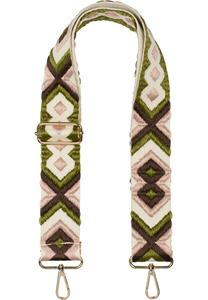 Сумка через плечо styleBREAKER Wechsel Taschengurt, цвет Grün-Rose-Braun