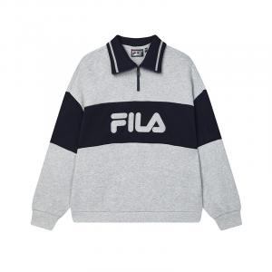 Свитшот ORIGINALE женский Granite Heather Gray FILA, серый