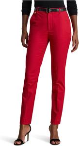 Женские двусторонние брюки из эластичного хлопка Lauren Ralph Lauren, Ralph Red