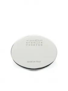 Овальное кольцо MM6 Maison Margiela, серебряный