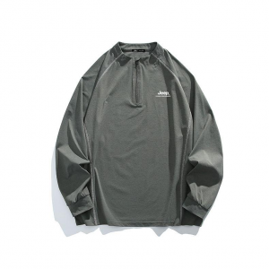 Футболка-поло Air Force 1 Unisex Jeep, серый зеленый