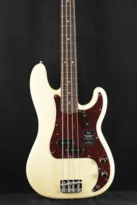 Бас-гитара Fender Vintera II '60s Precision Bass, цвет Olympic White, грифа из розового дерева