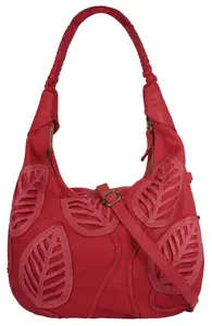 Шоппер Samantha Look, натуральная кожа, производство Италия, красный