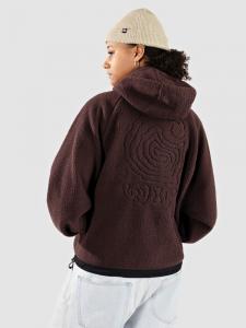 Зимняя куртка Carhartt WIP Helix Fleece Jacke, palisander/black