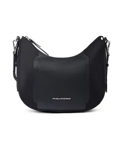 Круглая сумка через плечо Piquadro, черный