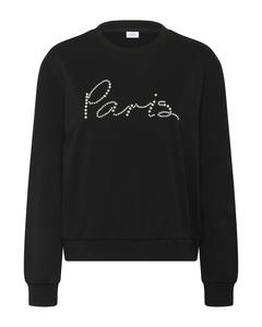 SAINT TROPEZ Свитшот 'SZNorris' в черном цвете