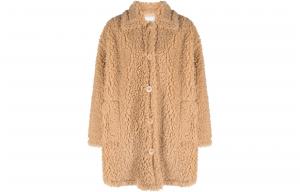 STAND STUDIO Джинсовка из искусственной овчины, Light Brown