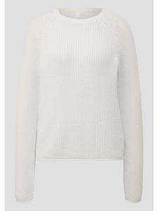 Вязаный свитер в цвете 02W0_ecru QS