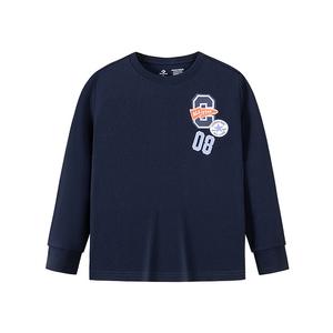 Футболка базовый слой kids' Converse, темно-синий