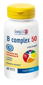 Longlife B Complex 50 Витаминная добавка T/R 60 таблеток Long Life