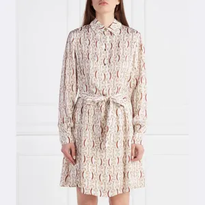 Платье с поясом Marciano Guess, коричневый