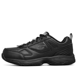 Кроссовки work relaxed fit dighton sr 'black' Skechers, черный