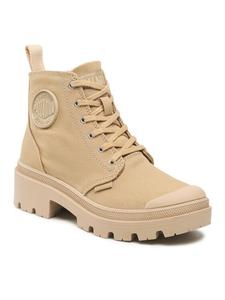 Ботильоны на шнуровке Palladium, коричневый