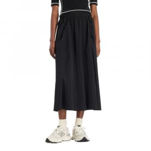 Серая повседневная длинная юбка NB для женщин New Balance, черный