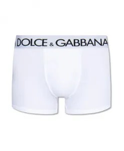 Боксерские шорты с логотипом Dolce & Gabbana, белый