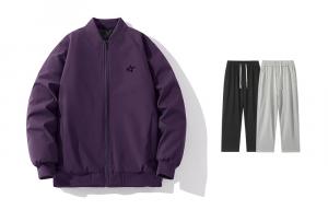 IGOI Пуховик Unisex, Purple (Comes with A Random Branded Pants)