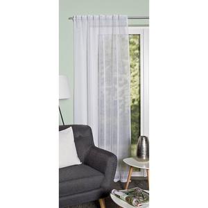 Готовая штора Home Basics Dolly, полиэстер - белый - 140 x 145 см