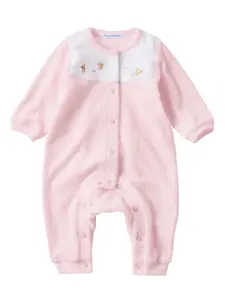 Боди с вышивкой Familiar, розовый