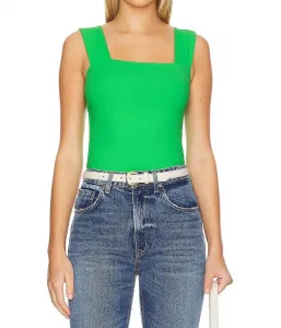 Майка с широкими бретелями в расцветке Zing Susana Monaco