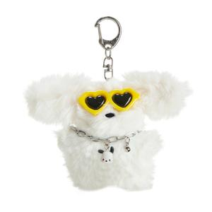 Милая рюкзак мультяшный крем собака, рюкзак подвесная сумка куклы плюшевый кулон Bowl