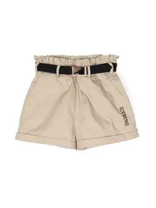 Шорты с логотипом Iceberg Kids, коричневый