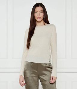 Шерстяной свитер Slim fit Marc Cain, экрю