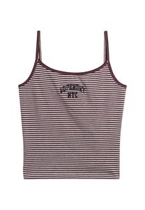 Superdry & Co Топ 'Athletic Essentials' в цвете Wine Red