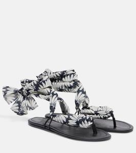Цветочные сандалии-танга Farm Rio, Copacabana